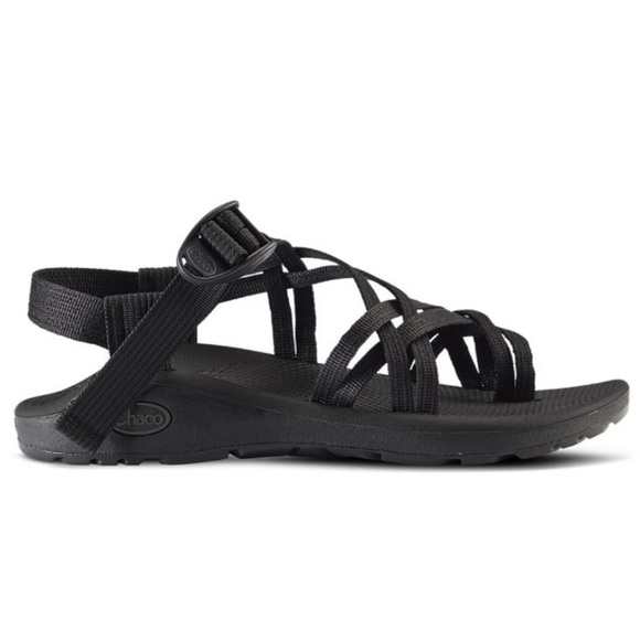 CHACO Women'S Black ZX/ 2 Cloud Sandal 10 - Picture 1 of 12